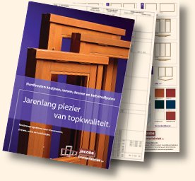 Onze brochure voor houtbouwkozijnen