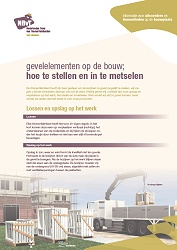 Brochure hoe te stellen en in te metselen